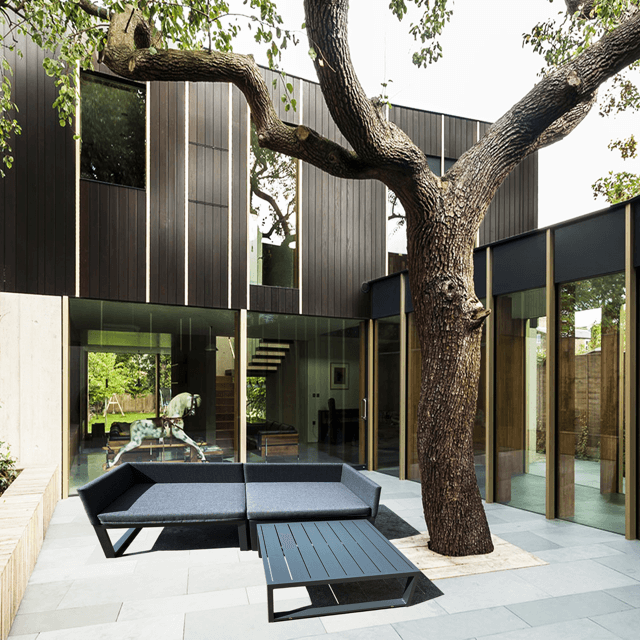 طقم طاولة شرفة خارجية مورديرن