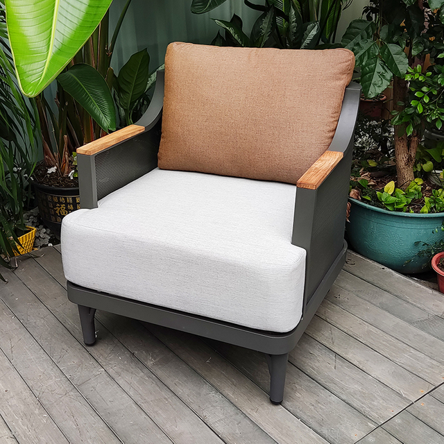 أريكة الفناء سبائك الألومنيوم التجارية المخصصة